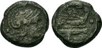 Roman Republican Æ Uncia Anonymous (wolf and twins series). Rome, 169-158 BC. Æ Uncia -