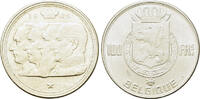 Belgium Francs Belgium. Leopold III (1934-1951). AR 100 Francs 1949 -