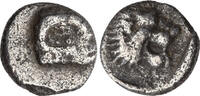 Greek Tetartemorion Greek. Karia, uncertain mint AR Tetartemorion. -
