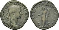 Roman Imperial  Severus Alexander (222-235). Æ Sestertius TTB