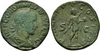 Roman Imperial  Gordian III (238-244). Æ Sestertius