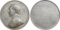 Papal States Silver plated Medal Cardinal Antonio Tosti -