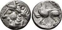 MIDDLE DANUBE. Uncertain tribe Drachm -