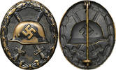 Germany Third Reich WWII Black Wound Badge -