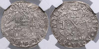 Free City Riga 1/2 mark Ville libre de Riga (1561-1581) - NGC AU53 -