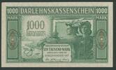 Germany (Kowno/Kaunas) 1000 mark Occupation - Darlehnskasse Ost, Kowno (Kaunas) 1000 mark 1918 - Rare -