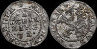 Poland / Livonia Schilling Jan Hieronim Chodkiewicz (1572–1573), Dahlen, fleur -
