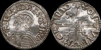 England / London Penny Ethelred II (978-1016) Type de casque, Osulf -