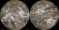 England / York Penny Aethelred II (978-1016) Type de casque, Ulfketill -