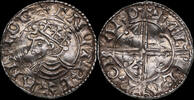 England / Barnstaple Penny Cnut (1016-1035) Type quadrilobe, Ælfgar, RARE! -