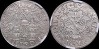 Poland / Free City Riga 1/2 Mark Ville libre de Riga (1561-1581) - NGC MS61 -