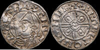 England / London Penny Cnut (1016-1035) Casque Pointu, Ælfgeat -
