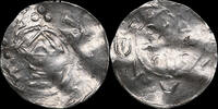 Goslar Denar Otto III. & Adelheid 983-1002 -
