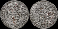 Poland / Livonia Schilling Jan Hieronim Chodkiewicz (1572–1573), Dahlen, triple feuille -