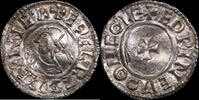 England / Colchester Penny Ethelred II (978-1016) Dernier type de petite croix, Edwine -