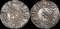 England / London Penny Ethelred II (978-1016) Dernier type de petite croix, Ethelwine -