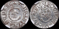 Livonia / Riga 1 Solidus Occupation suédoise, Kristina (1632-1654) -