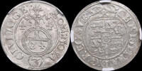 Livonia / Riga 1/24 taler Occupation suédoise, Riga Dreipölker (1/24 taler) 1644 -