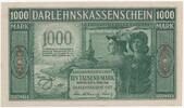 Germany (Kowno/Kaunas) 1000 mark Occupation - Darlehnskasse Ost, Kowno (Kaunas) 1000 mark 1918 - Rare -