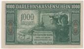 Germany (Kowno/Kaunas) 1000 mark Occupation - Darlehnskasse Ost, Kowno (Kaunas) 1000 mark 1918 - Rare -