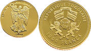 Togo 1000 Francs Nike - Convex - Gold -