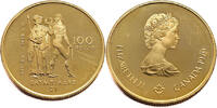 Canada 100 Dollars Elizabeth II - Montréal Olympic - Gold -