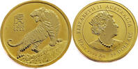 Australia 50 Dollars Tiger - Elizabeth II - 1/2 Oz Nugget Gold -