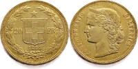 Switzerland 20 Francs 1895 Helvetica - Gold Very Fine+ 625,00 EUR  + 14,95 EUR frais d'envoi