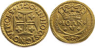 Portugal 400 Reis João V - Gold -