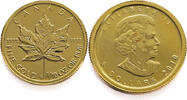 Canada 5 Dollars 2010 Maple leaf 1/10 Oz. - Elizabeth II Gold SPL