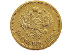 Russia 10 Roubles / 10 Rubel 1899 Nikolai II - Gold VF / Extremely Fine 1199,00 EUR  + 14,95 EUR frais d'envoi
