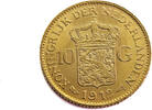 Nederland 10 Gulden 1912 Wilhelmina - Gold UNC (Uncirculated) 830,00 EUR  + 14,95 EUR frais d'envoi