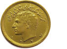 Iran 1/2 Pahlavi Mohammed Reza Pahlavi - Gold -