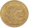 France 10 Francs 1907 Marianne - Gold VF / Extremely Fine 489,00 EUR  + 14,95 EUR frais d'envoi
