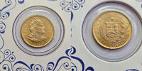 Peru 1/2 Libra 1966 1/2 Libra - Gold unz (unzirculated) 650,00 EUR  + 14,95 EUR frais d'envoi