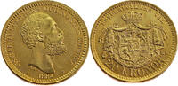 Sweden 20 Kroner 1884 Oscar II - Gold UNC (Uncirculated) 1280,00 EUR  + 14,95 EUR frais d'envoi