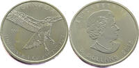 Canada 5 Dollars Red-tailed Hawk - Elizabeth II - Silver -