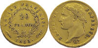 France 20 Francs 1813-&Uuml; Napoleon - Gold Very Fine+ 1050,00 EUR  + 14,95 EUR frais d'envoi