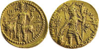 India, Kushan Empire AV Dinara Vasudeva I- Gold -