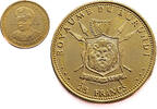 Burundi 25 Francs 1965 Mwambutsa IV - Gold UNC (Uncirculated) 1150,00 EUR  + 14,95 EUR frais d'envoi