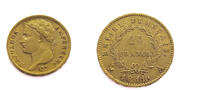 France 20 Francs 1811-A Napoleon - Gold VF / Extremely Fine 950,00 EUR  + 14,95 EUR frais d'envoi