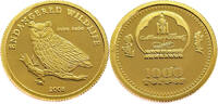 Mongolia 1000 T&ouml;gr&ouml;g 2005 Eurasian Eagle Owl - 1/25 Oz. - Gold PP 200,00 EUR  + 14,95 EUR frais d'envoi