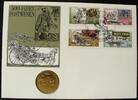 DDR 5 Mark S.131 / K-N-Zk / 500 Jahre Postwesen - Viersitziger Personenpostwagen -