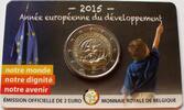 Belgien 2 Euro BiMe / im Blister / Europäisches Jahr für Entwicklung -