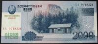Korea Nord 2.000 Won P.CS 16 / Aufdruck - 100. Geburtstag von Kim Il Sung -