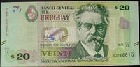 Uruguay 20 Pesos Uruguayos 2015 P.Neu / Serie G kfr 3,40 EUR  + 6,00 EUR frais d'envoi