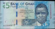 Ghana 5 Cedis 4.3.2017 P.43 / Gedenkbanknote / 60 Jahre Zentralbank kfr 11,00 EUR  + 9,00 EUR frais d'envoi