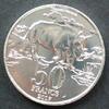 Katanga 50 Francs S.Neu / AL / Nashorn - Bananenstaude -