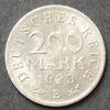 Weimarer Republik 200 Mark S.27 / Al / Reichsadler, Umschrift "Einigkeit und Recht und Freiheit" -