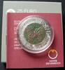 Österreich 25 Euro S.Neu / 900er Silber, 9g - 6,5g Niob / Der Mikrokosmos -